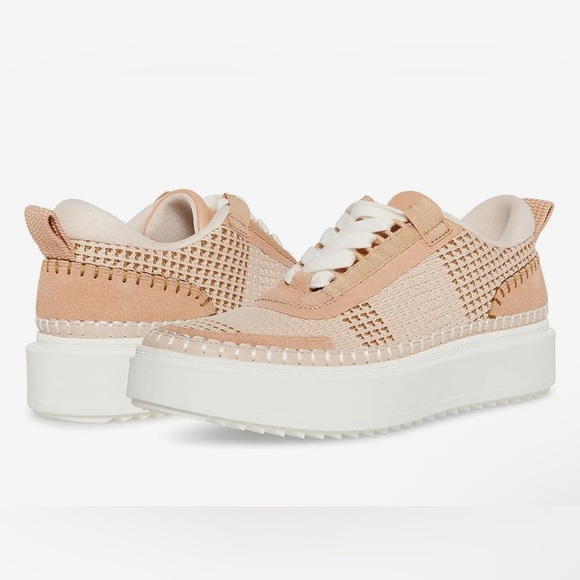 Steve Madden Charlie Sneaker in Tan/Multi Women’s Size 8 New in Box - Picture 2 of 11